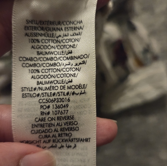 Alice + Olivia Cotton Blouse in Provence Floral EUC - Picture 4 of 6